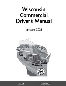Wisconsin Commercial Drivers Manual